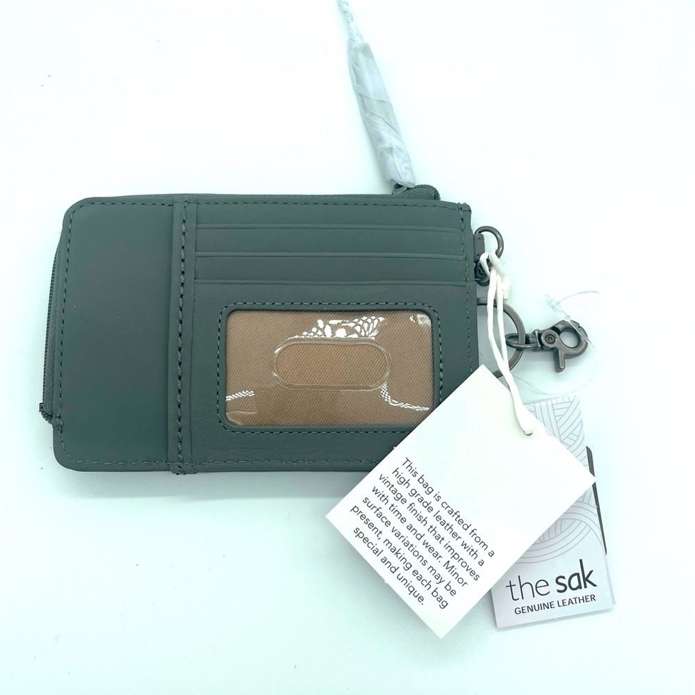 The Sak Iris card wallet Dustry Blue